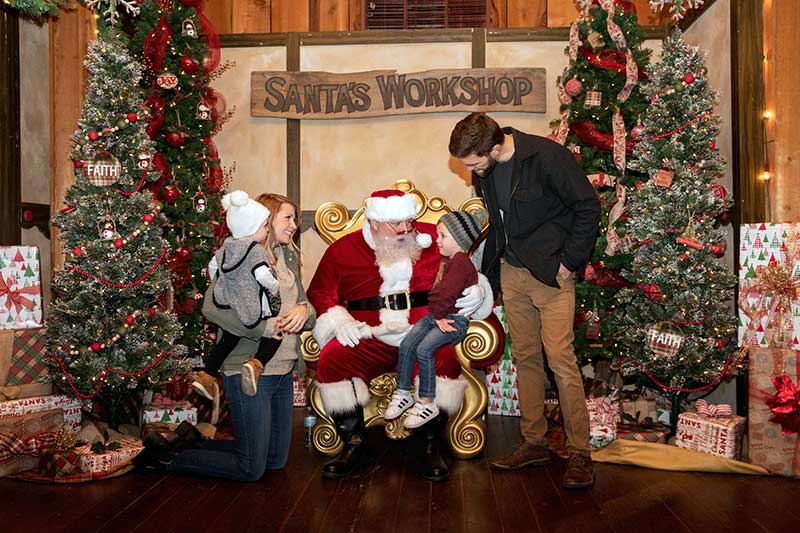 Santa at Big Cedar Lodge